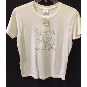 swim mom t-shirt