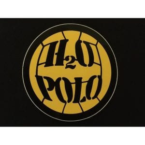 Valley Aquatic Supply H20 Water Polo Sticker