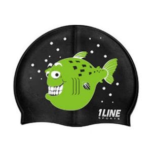 1 Line Silicone Cap - Green Fish