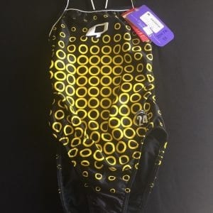 Q Swimwear 2014 FK Yellow Sunback Tank