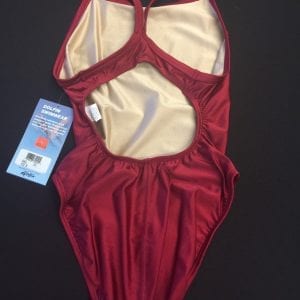 Alternative view of Dolfin Team Solids Female V-2 Back