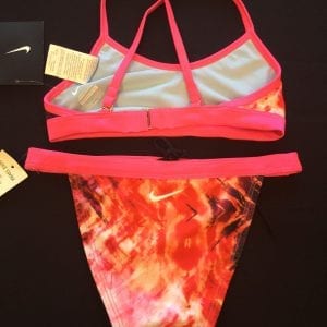 Alternative view of Nike Fractured Tie Dye Poly Sport Top 2PC