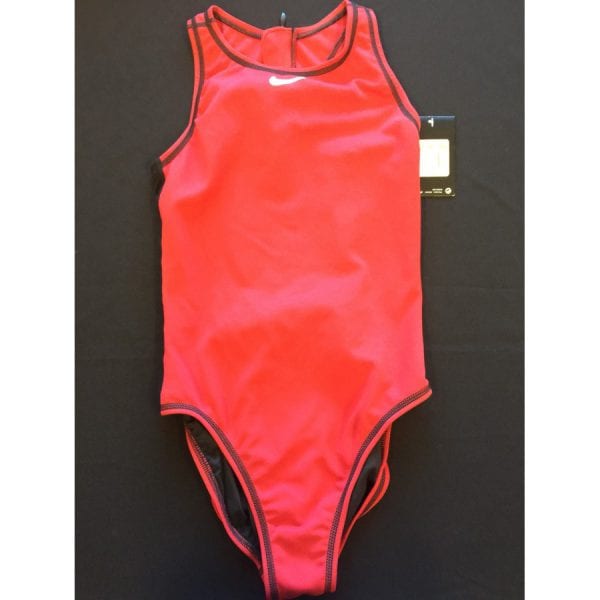 Nike Solid High Neck Tank - Red