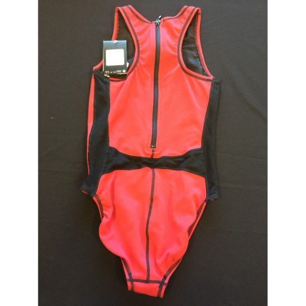 Nike Solid High Neck Tank - Red - Image 2