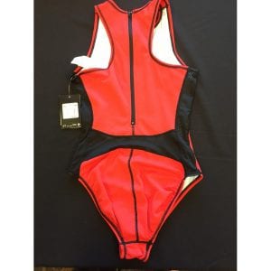 Alternative view of Nike Solid High Neck Tank - University Red