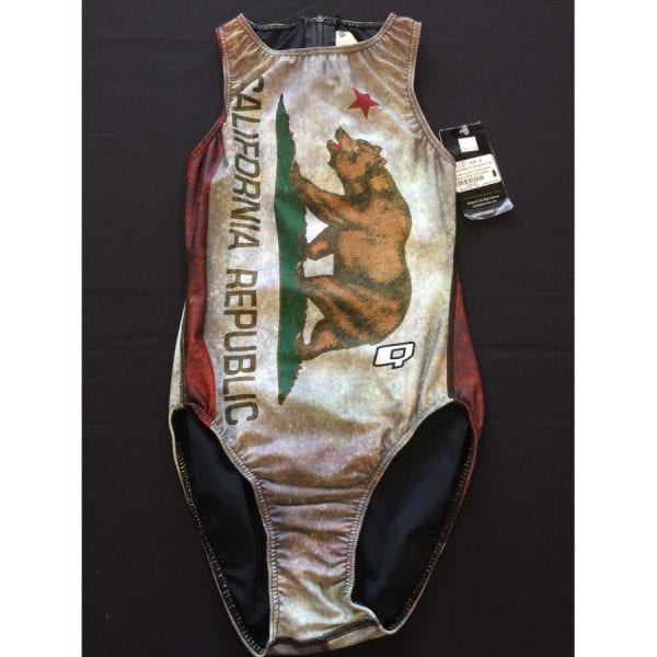 Q Swimwear Female Water Polo Tank - California Republic
