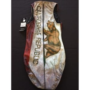 Alternative view of Q Swimwear Female Water Polo Tank - California Republic