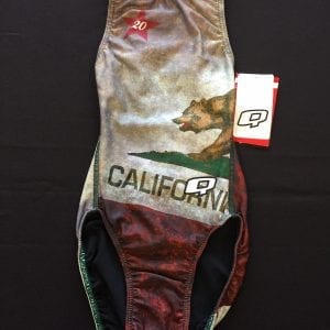 Q Swimwear Female Water Polo Tank - California Republic