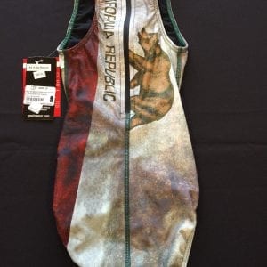 Alternative view of Q Swimwear Female Water Polo Tank - California Republic