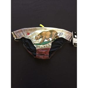 Q Swimwear Male Water Polo Brief - California Republic