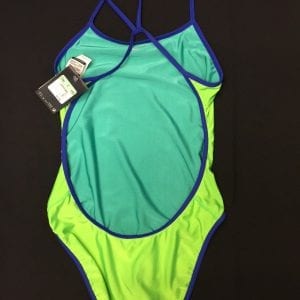 Alternative view of Nike Poly Core Solid Reversible Cut-Out Tank